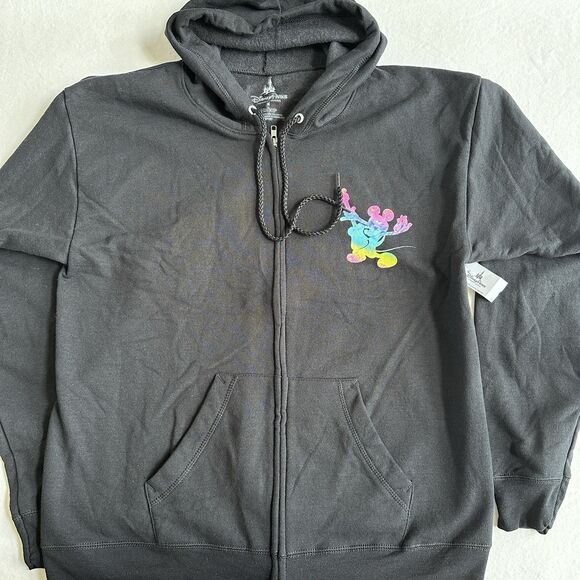 Disney Parks Mickeys Rock N Roller Coaster Hoodie Sweatshirt M Muppet Mayhem - Picture 3 of 6